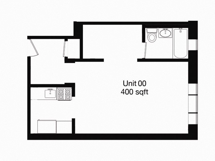 1363 E 53 Unit 000 Floorplan 1363 E 53 Unit 000 Floorplan